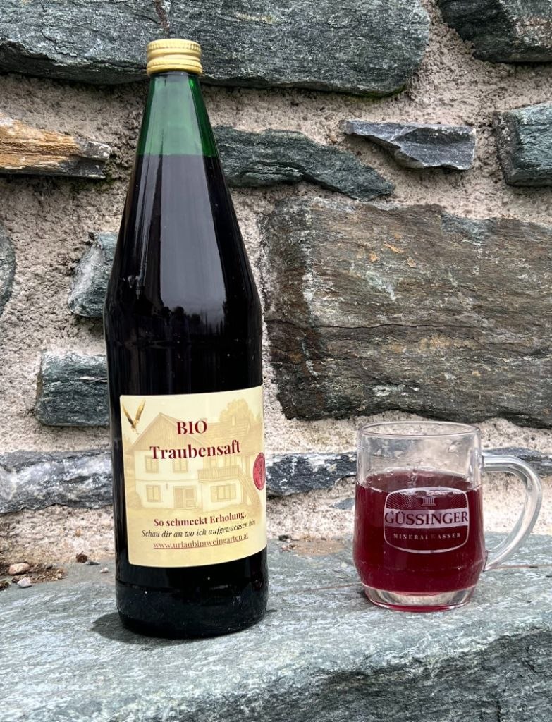 Klassischer BIO Traubensaft